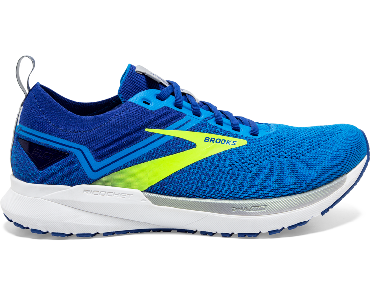 Brooks Ricochet 3 Mens Running ShoesBlue/Nightlife/Alloy